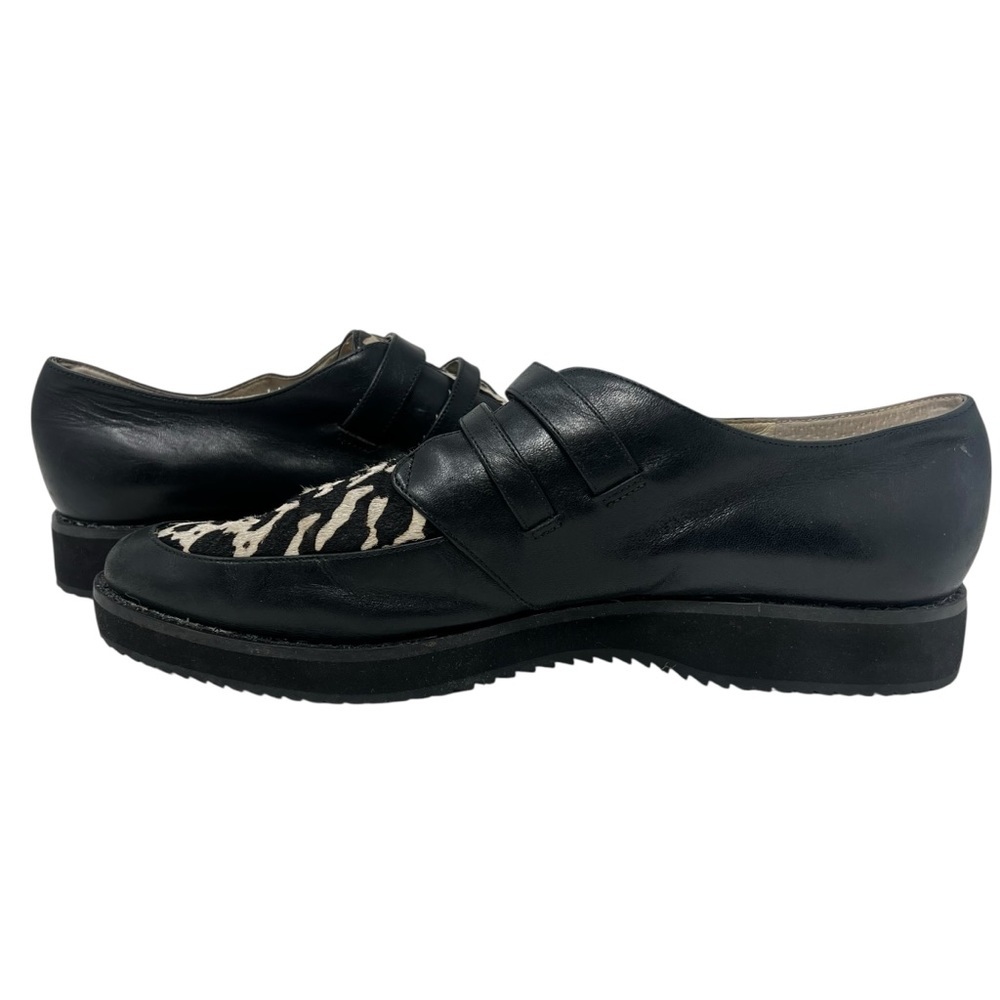 Michael Kors Black and Cream Loafers - Picture 3 of 8
